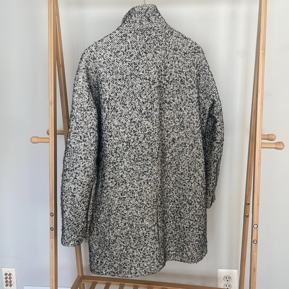 Madewell city coat- speckled - Picture 3 of 11